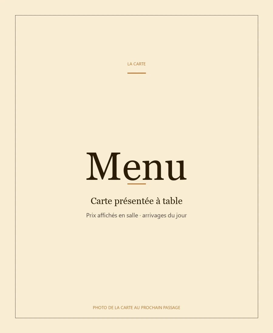 Carte Te Hoa, photo de la carte au prochain passage